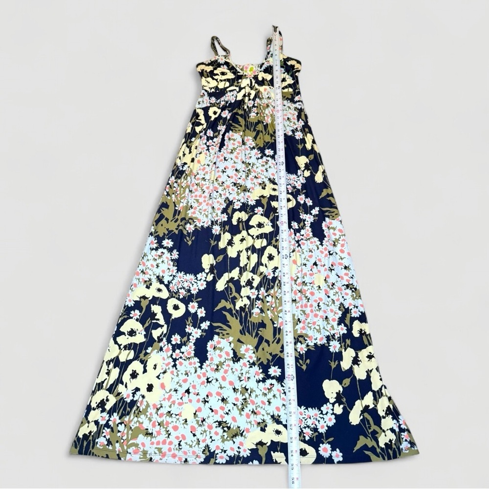 Free People Romantic Floral Maxi Dress Empire Waist Boho XS - Picture 10 of 11